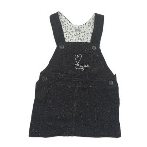 Robe bretelles noire brillants bébé fille 12 MOIS IKKS