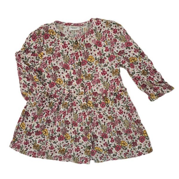 Robe à fleurs coton bébé fille 18 MOIS TAPE A L'OEIL TAO