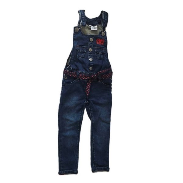 Salopette jean bleu Minnie fille 2 ANS DISNEY