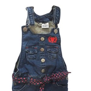 Salopette jean bleu Minnie fille 2 ANS DISNEY