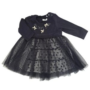 Robe marine tulle étoiles bébé fille 3 MOIS IKKS