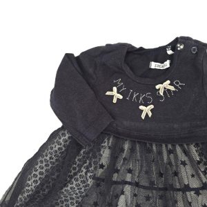 Robe marine tulle étoiles bébé fille 3 MOIS IKKS