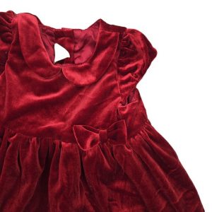 Robe de fête velours bordeaux bébé fille 6 MOIS H&M