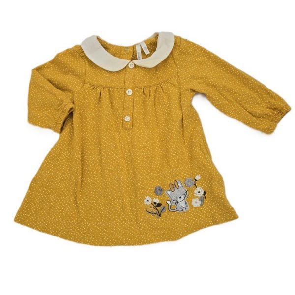 Ensemble Robe + Gilet sans manche bébé fille 6 MOIS ORCHESTRA