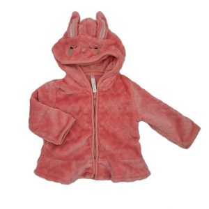 Ensemble polaire rose Lapin bébé fille 1/3 MOIS TEX