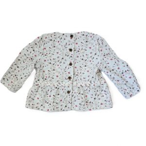 Liquette écru fleurs bébé fille 6 MOIS VERTBAUDET