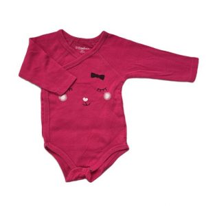 Body fuchsia bébé fille 3 MOIS